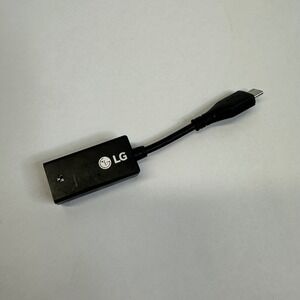LG USB-C to Ethernet RJ45 Adapter Black ATD5KF D17-0057001 Network Dongle